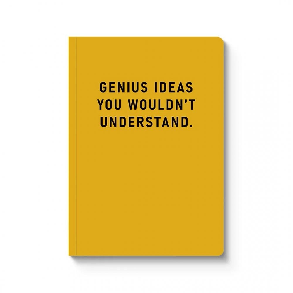 NOTEBOOK - GENIUS IDEAS YOU WOULDNT UNDERSTAND