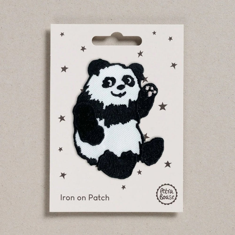 IRON ON PATCH - Panda Bear