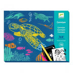 CYANOTYPE LIGHT SENSITIVE CRAFT SET - MARINE ANIMALS