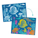 CYANOTYPE LIGHT SENSITIVE CRAFT SET - MARINE ANIMALS
