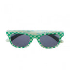 CHECK STRIPE SUNGLASSES