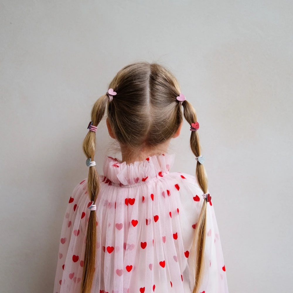 HEART MINI HAIR PONIES
