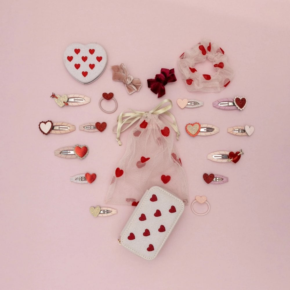 HEART MINI HAIR PONIES