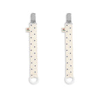 PACIFIER STRAP 2 PACK - ESTATE DOT