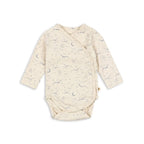 LONG SLEEVE NEWBORN BODY - CIELO MARINO