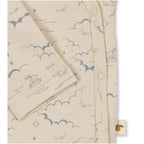 LONG SLEEVE NEWBORN BODY - CIELO MARINO