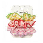 CANDY STRIPE HAIR SCRUNCHIES