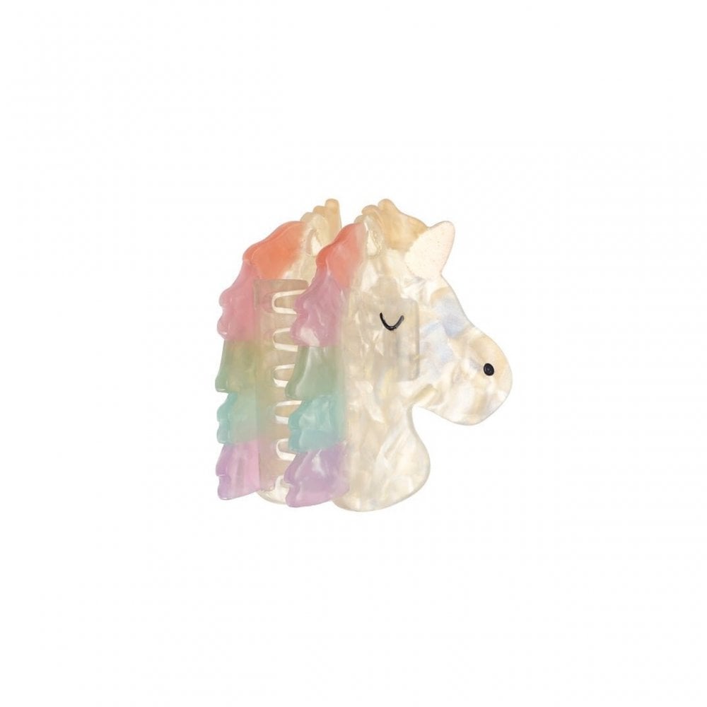 RAINBOW UNICORN CLAW HAIR CLIP