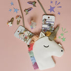 RAINBOW UNICORN CLAW HAIR CLIP