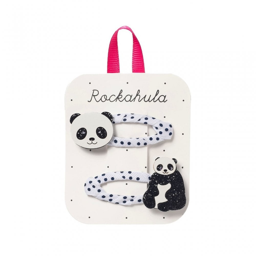 POLLY PANDA HAIR CLIPS