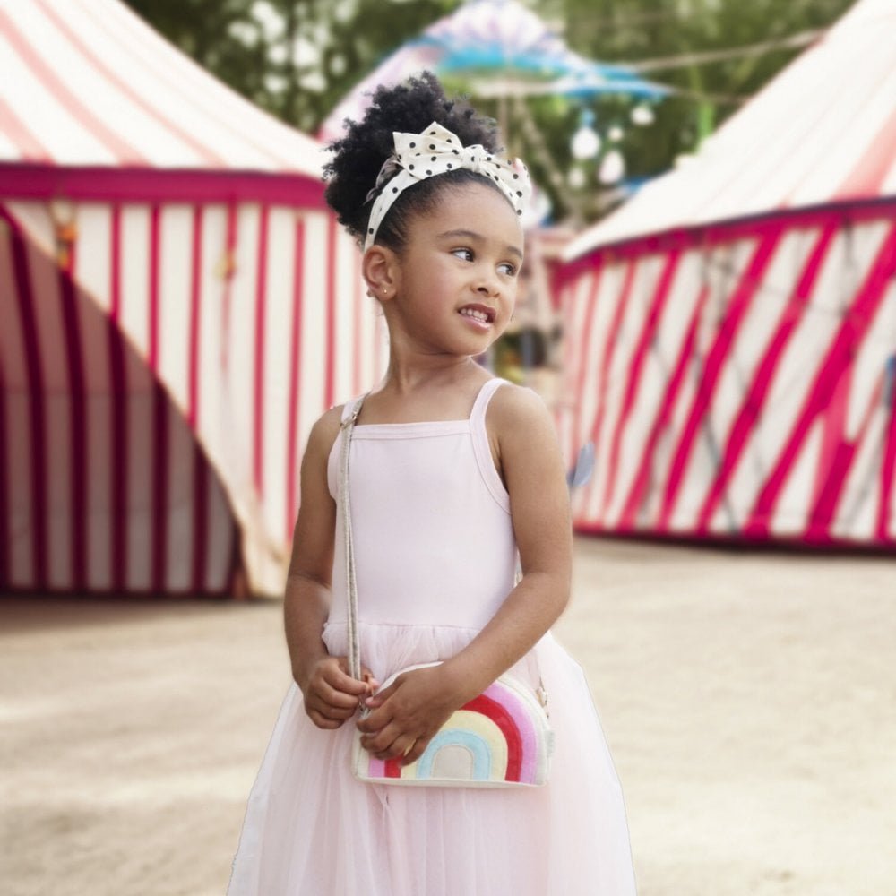 POLKA DOT DOUBLE BOW HEADBAND