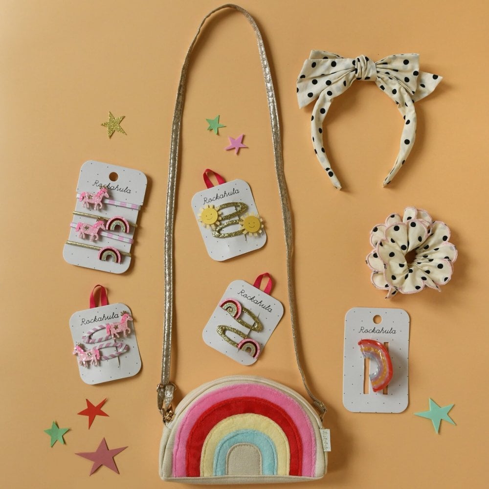 POLKA DOT DOUBLE BOW HEADBAND
