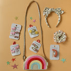 POLKA DOT DOUBLE BOW HEADBAND
