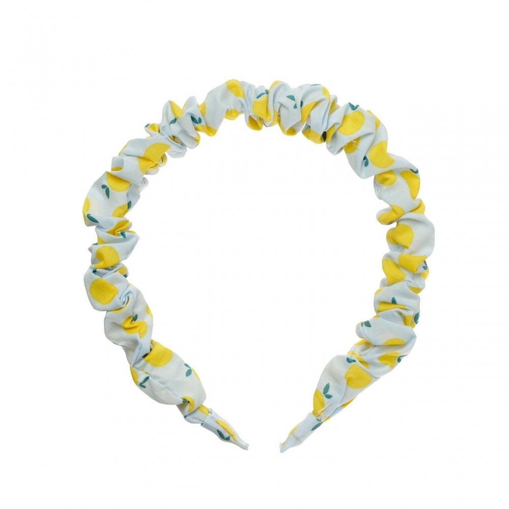 LEMON DROP RUFFLE HEADBAND