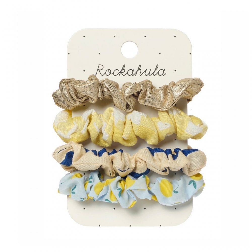 LEMON DROP HAIR SCRUNCHIE SET