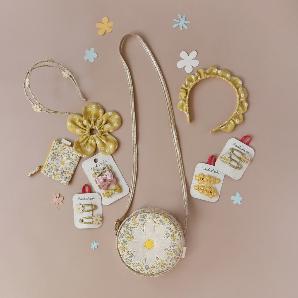 PETAL MINI BOW HAIR CLIP SET