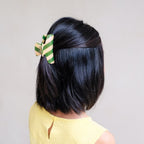 STRIPED CLAW HAIR CLIP