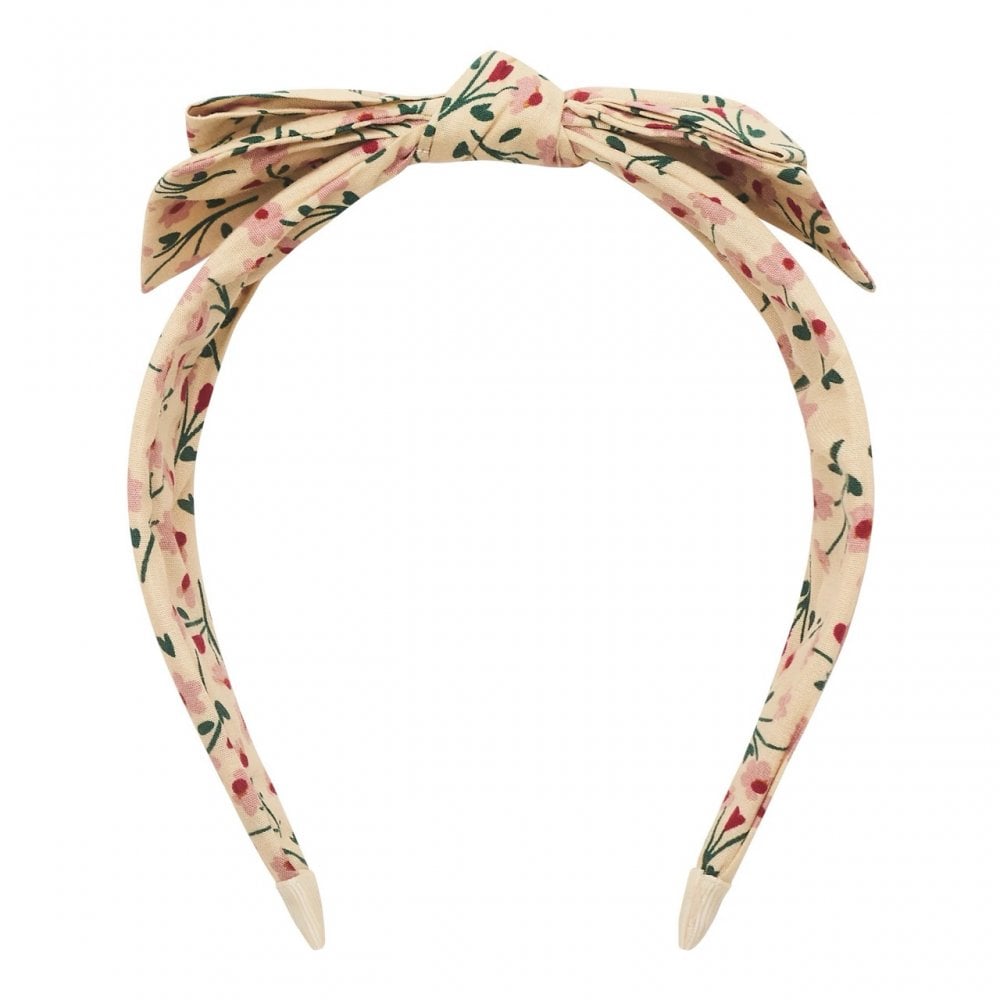 FLORAL EDIE ALICE HEADBAND CREAM