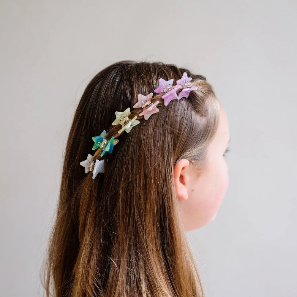 STAR MINI CLAW HAIR CLIPS