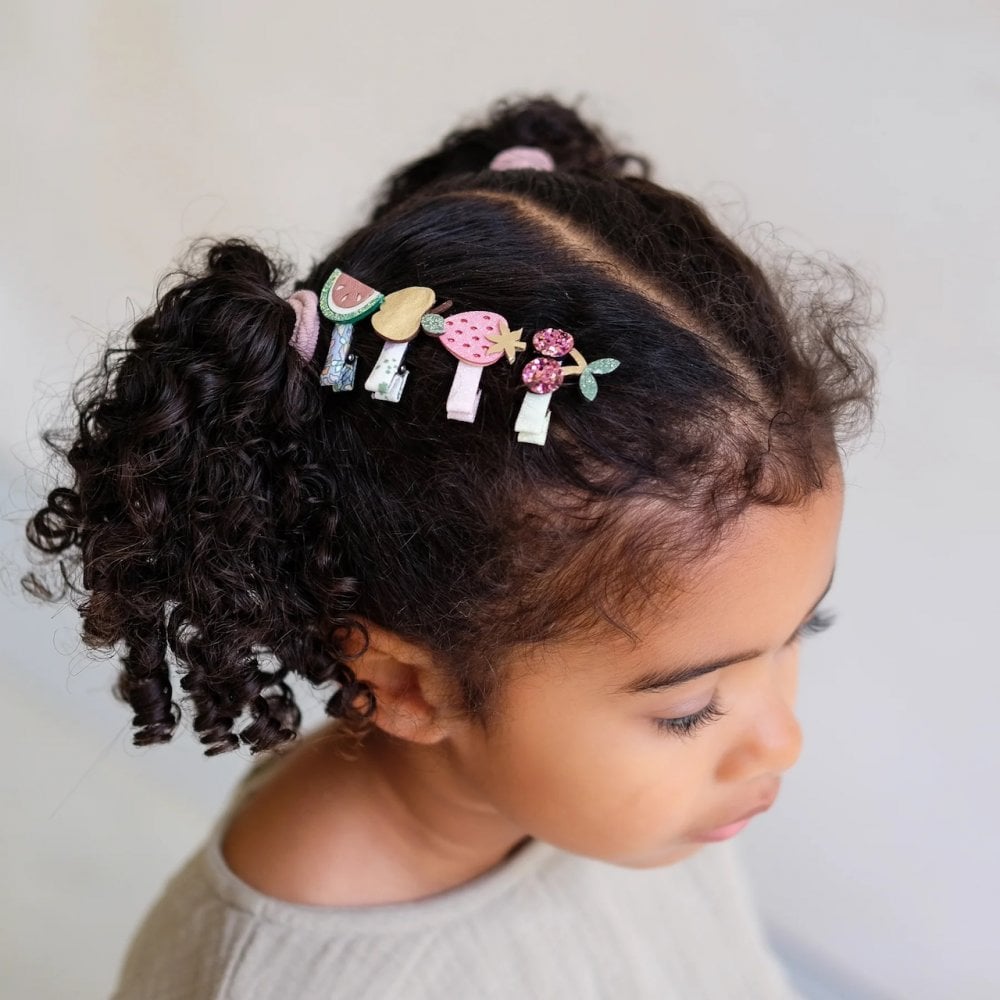 FRUIT SALAD MINI HAIR CLIPS