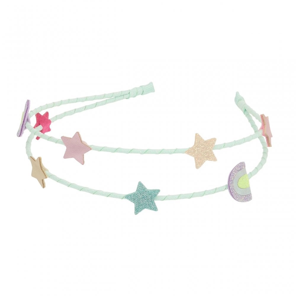 RAINBOW + STAR DOUBLE ALICE HEADBAND