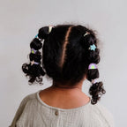 RAINBOW AND STAR MINI HAIR PONIES
