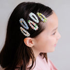 SPRING SCALLOPED CLIC CLAC HAIR CLIPS