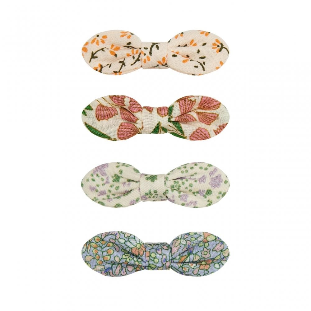 FLORA BOW HAIR CLIPS