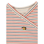 LONG SLEEVE NEWBORN BODY - STRIPE TRICOLORE PETIT