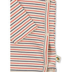 LONG SLEEVE NEWBORN BODY - STRIPE TRICOLORE PETIT