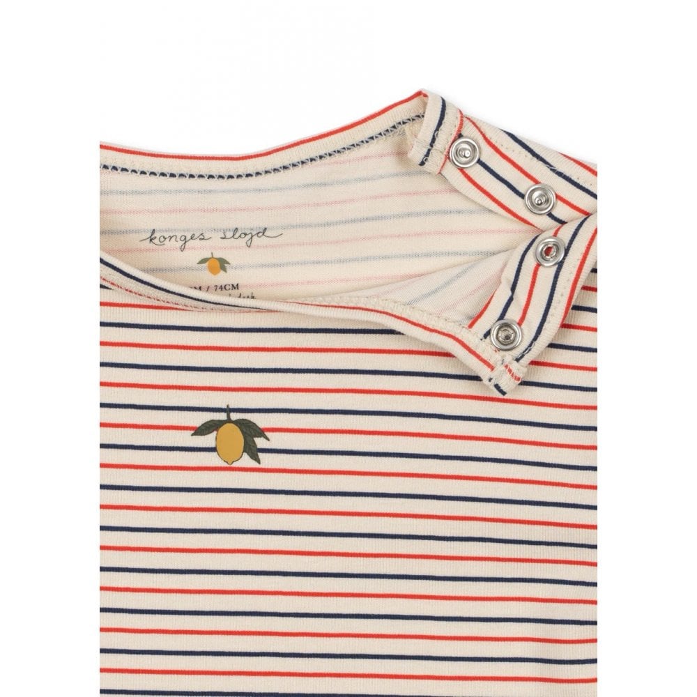 LONG SLEEVE BODY - STRIPE TRICOLORE PETIT