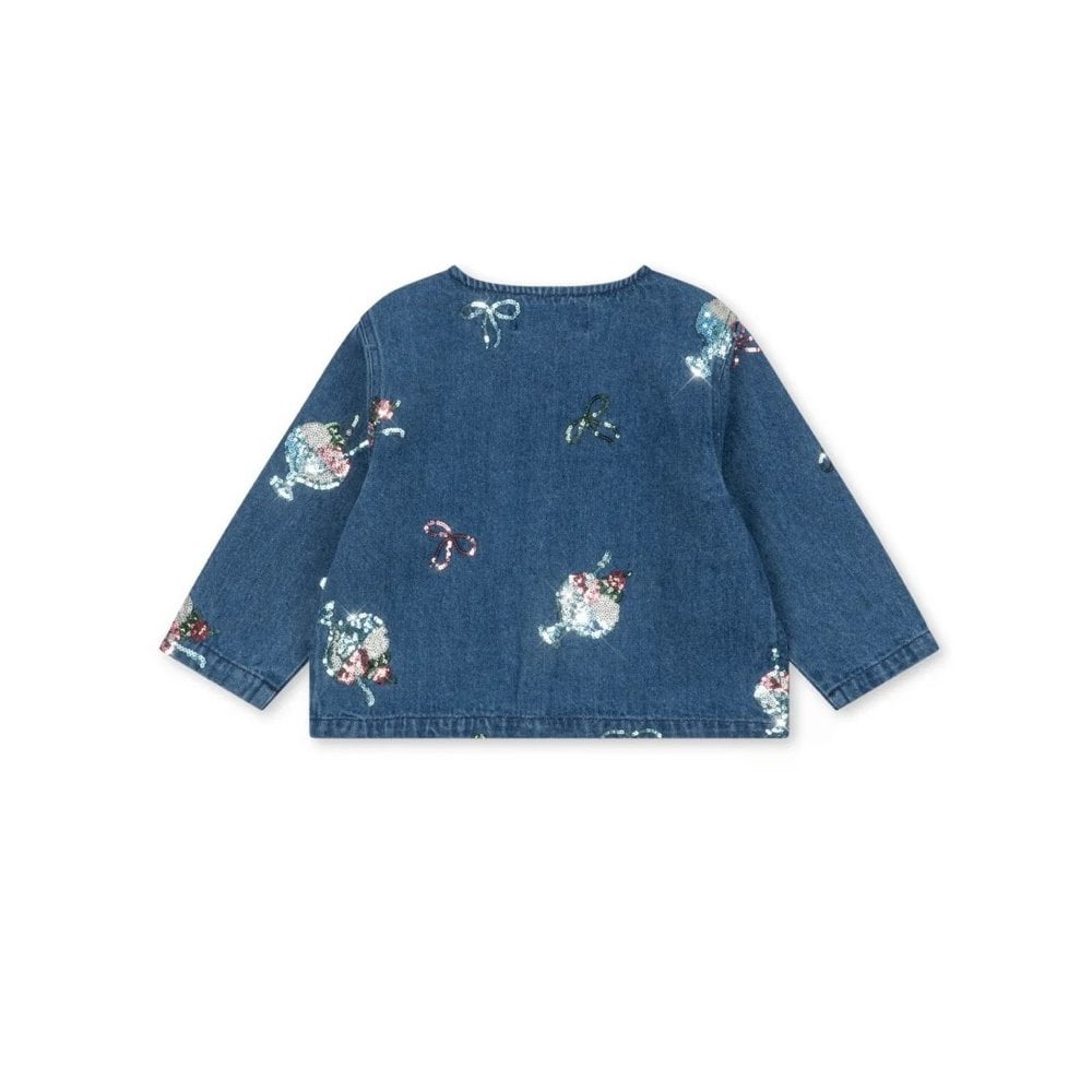 MAGOT SEQUIN DENIM JACKET - GELATO