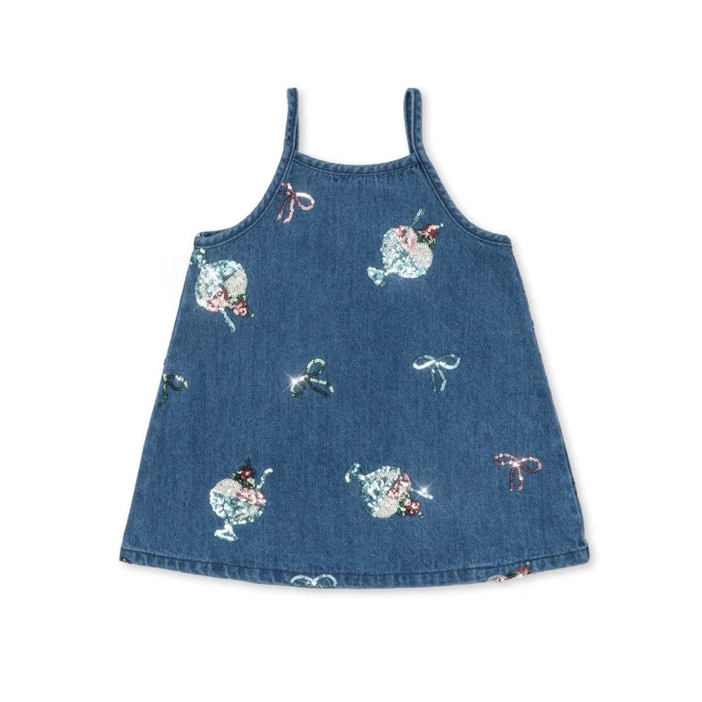 MAGOT SEQUIN STRAP DRESS - GELATO