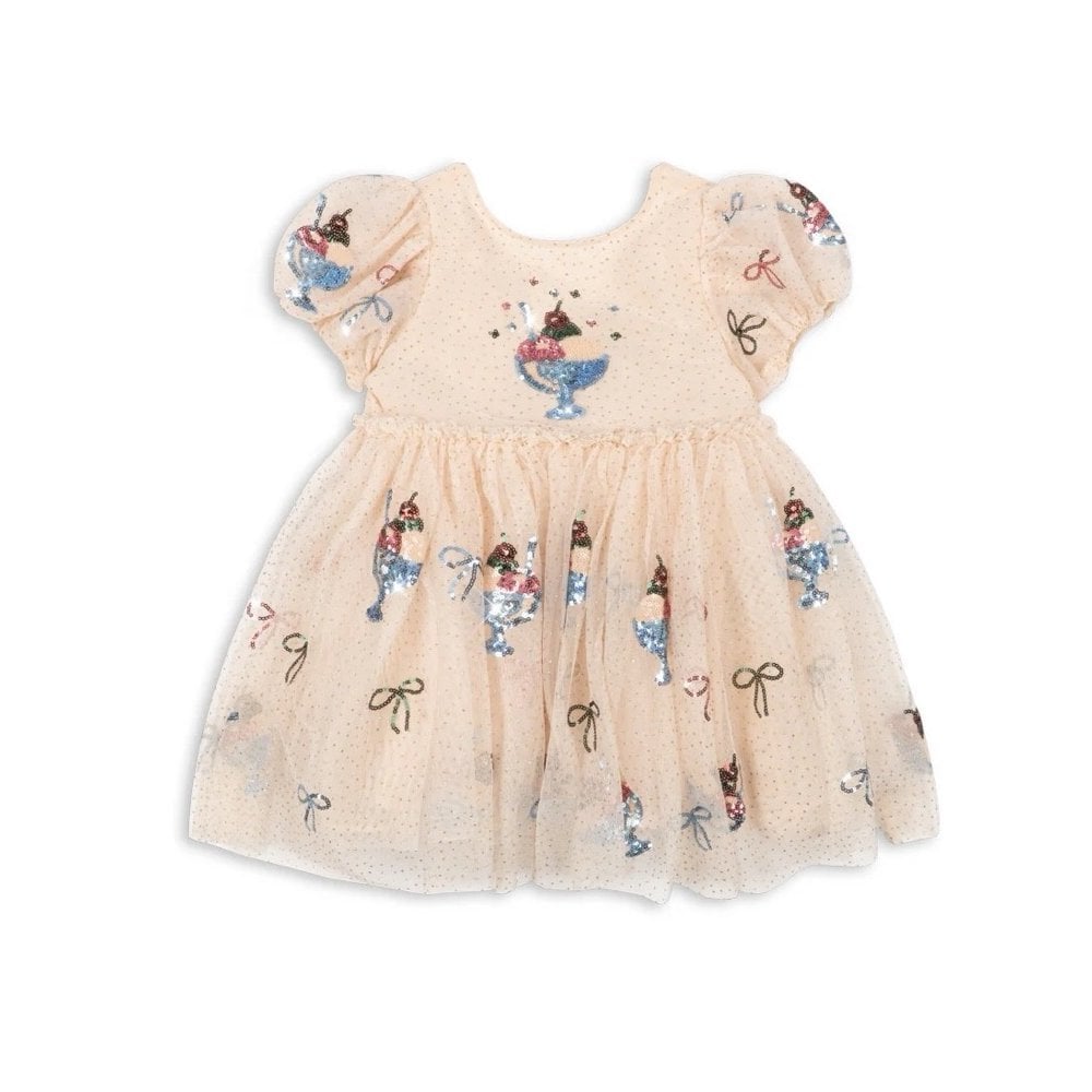YVONNE PUFF DRESS - GELATO