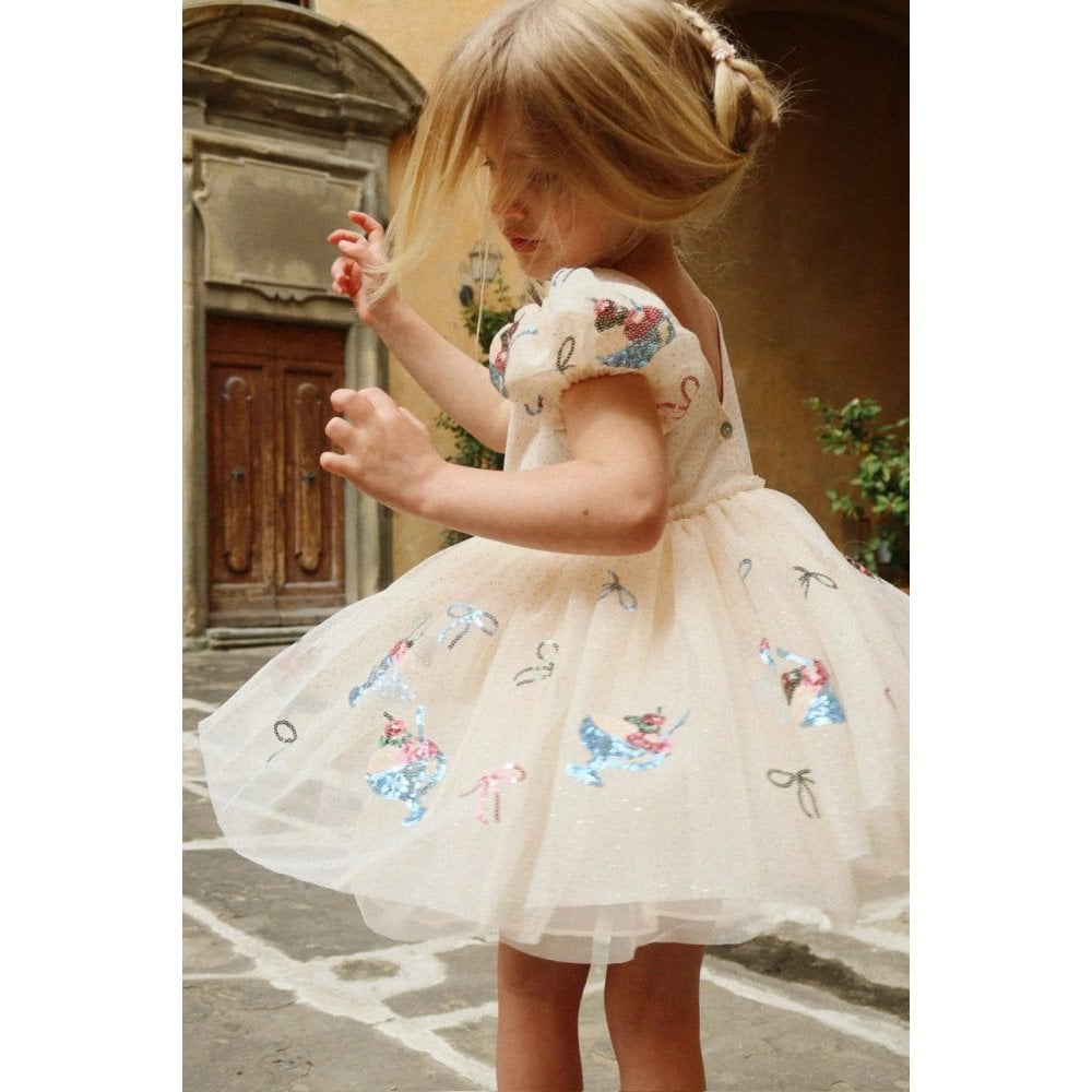 YVONNE PUFF DRESS - GELATO