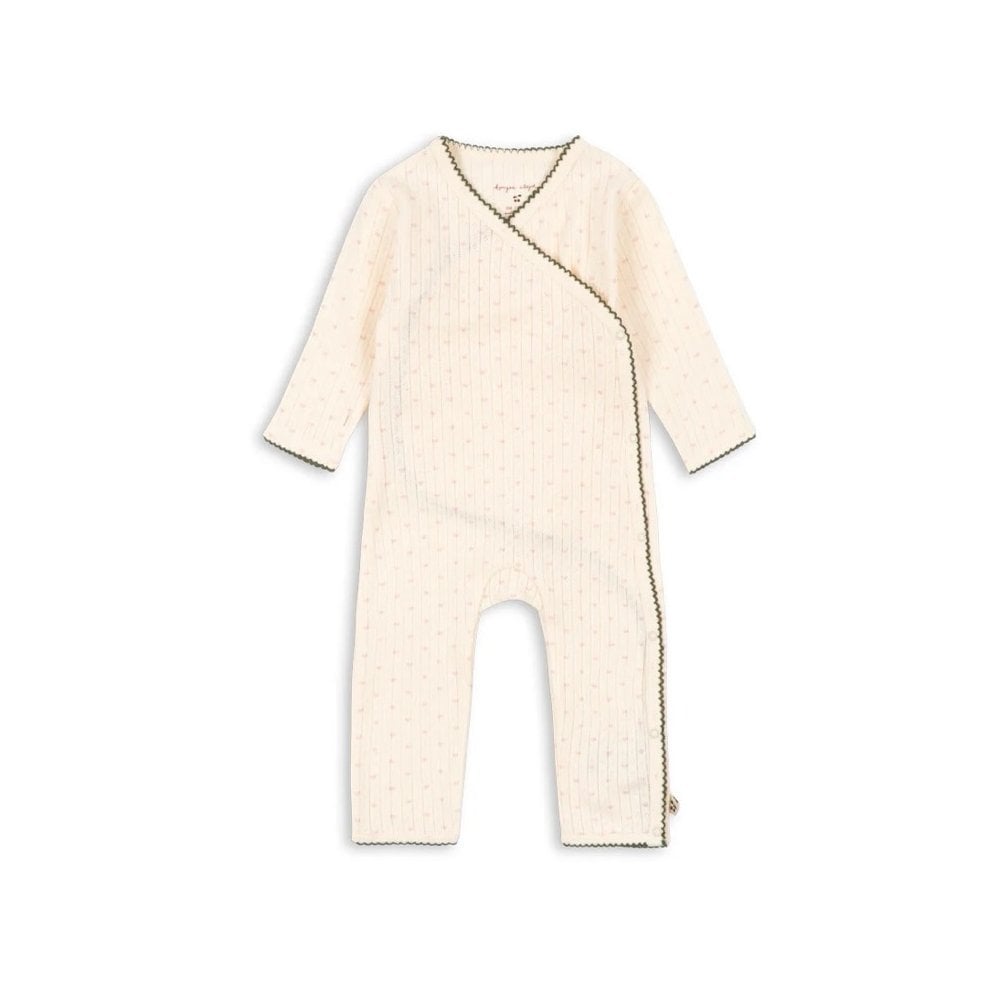 MINNIE POINTELLE NEWBORN ONESIE - MINNIE COEUR