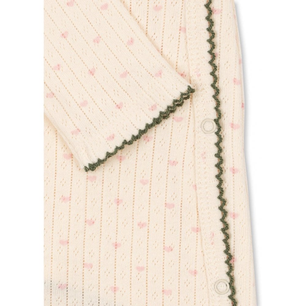 MINNIE POINTELLE NEWBORN ONESIE - MINNIE COEUR