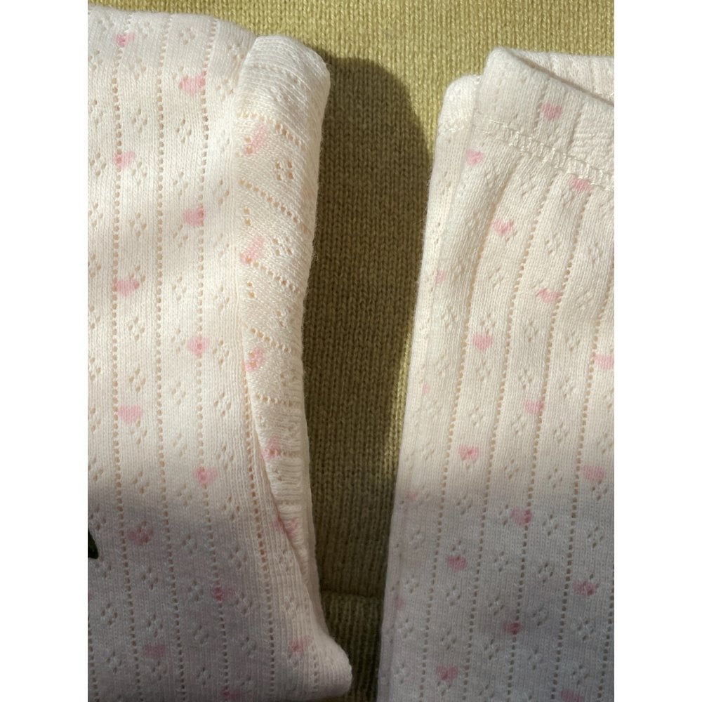 MINNIE POINTELLE NEWBORN ONESIE - MINNIE COEUR