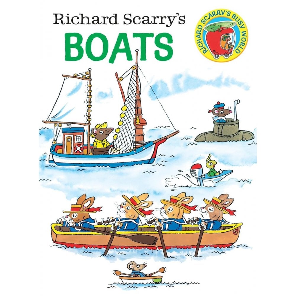 RICHARD SCARRY'S BOATS (1-3 YEARS)