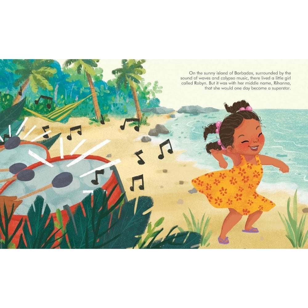 LITTLE PEOPLE BIG DREAMS BOOK - RIHANNA (4-7 YEARS)