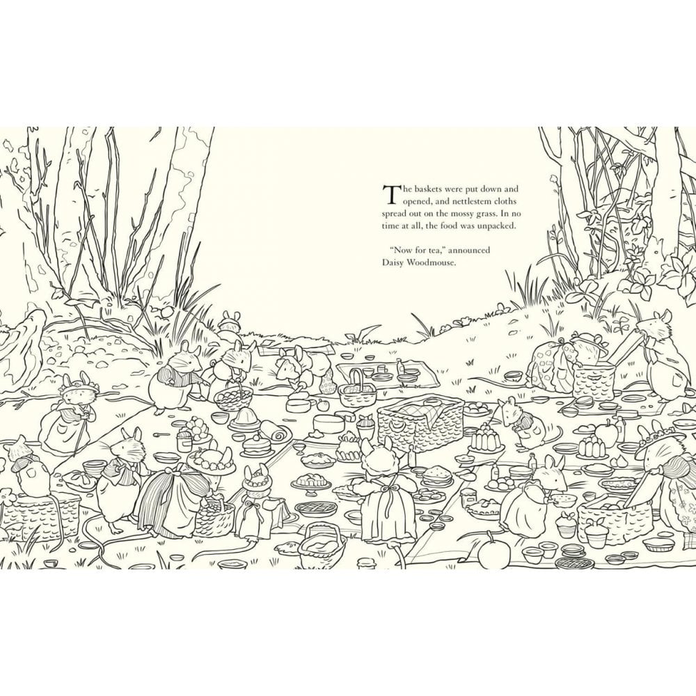 BRAMBLY HEDGE: NATURE COLOURING BOOK