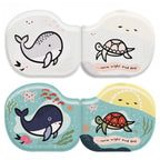 CHANGING COLOUR BATH BOOK - WHALE + FRIENDS