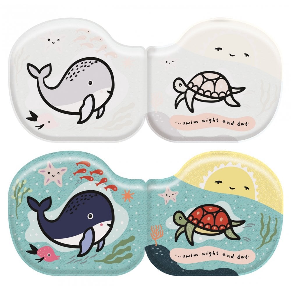 CHANGING COLOUR BATH BOOK - WHALE + FRIENDS