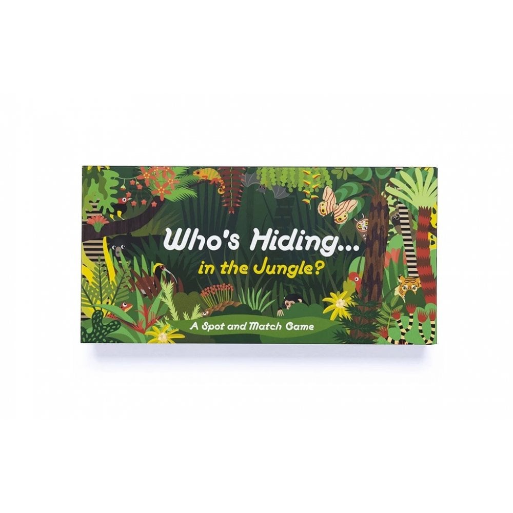 WHOS HIDING IN THE JUNGLE? SPOT & MATCH GAME