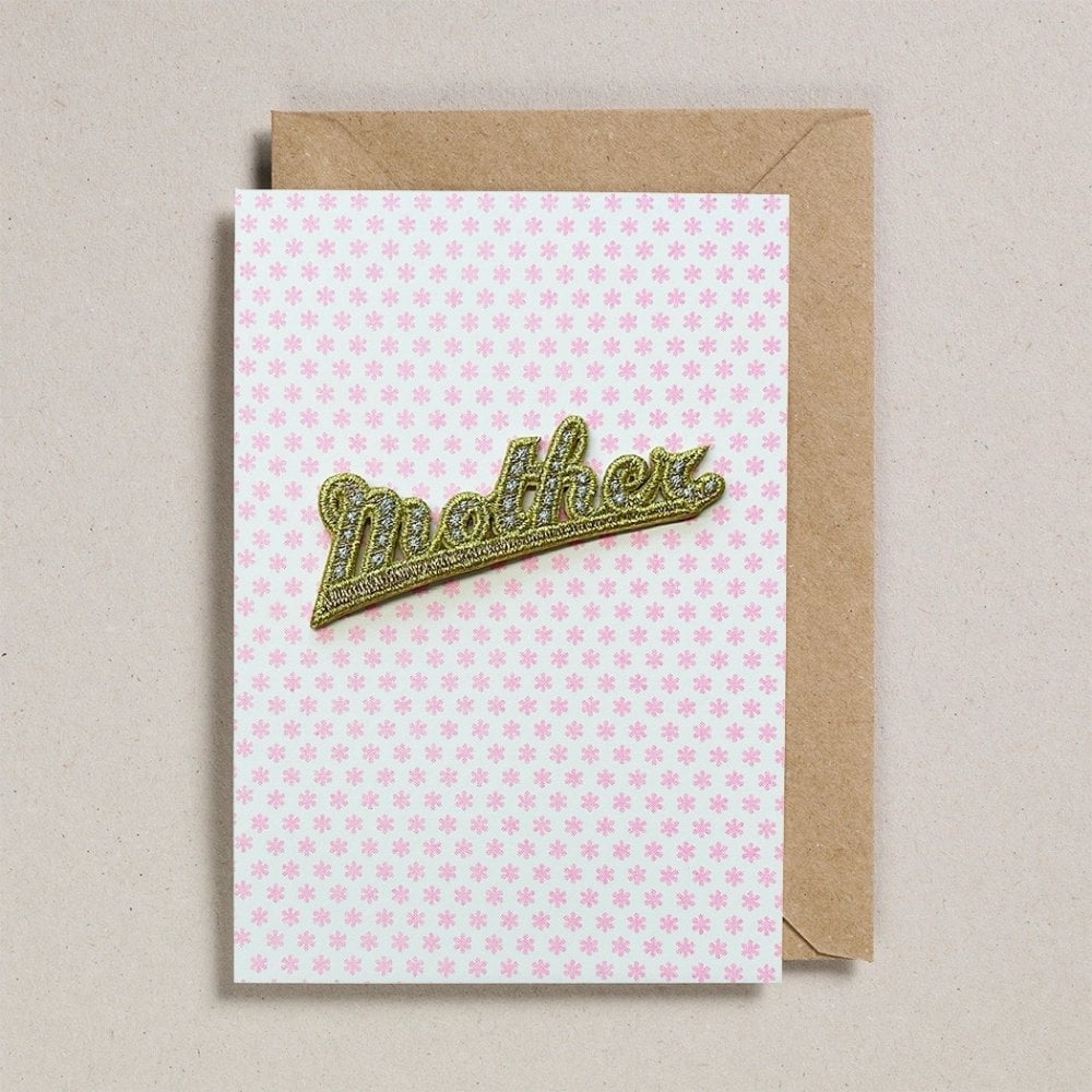 MOTHER - IRON ON PATCH CARD