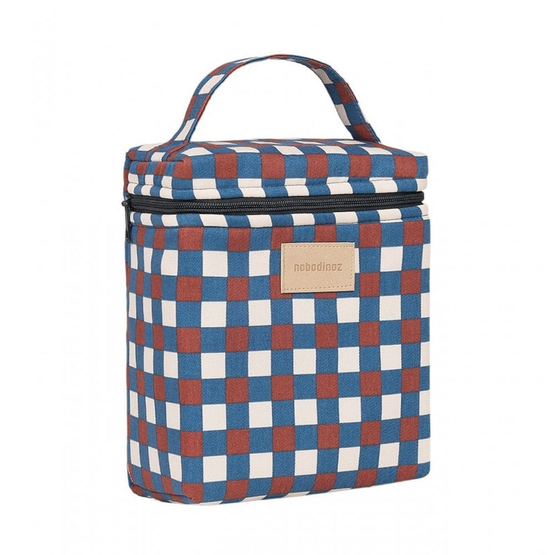 HYDE PARK INSULATED BABY BOTTLE AND LUNCH BAG - Blue Red Mosaic