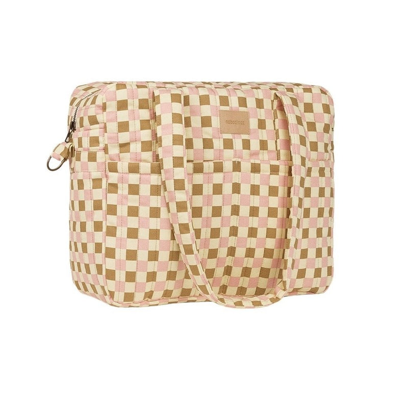 HYDE PARK WATERPROOF STROLLER BAG - Yellow Pink Mosaic