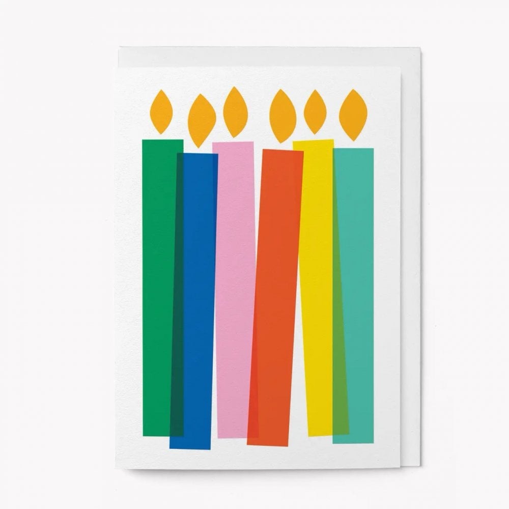 BIRTHDAY CANDLES CARD