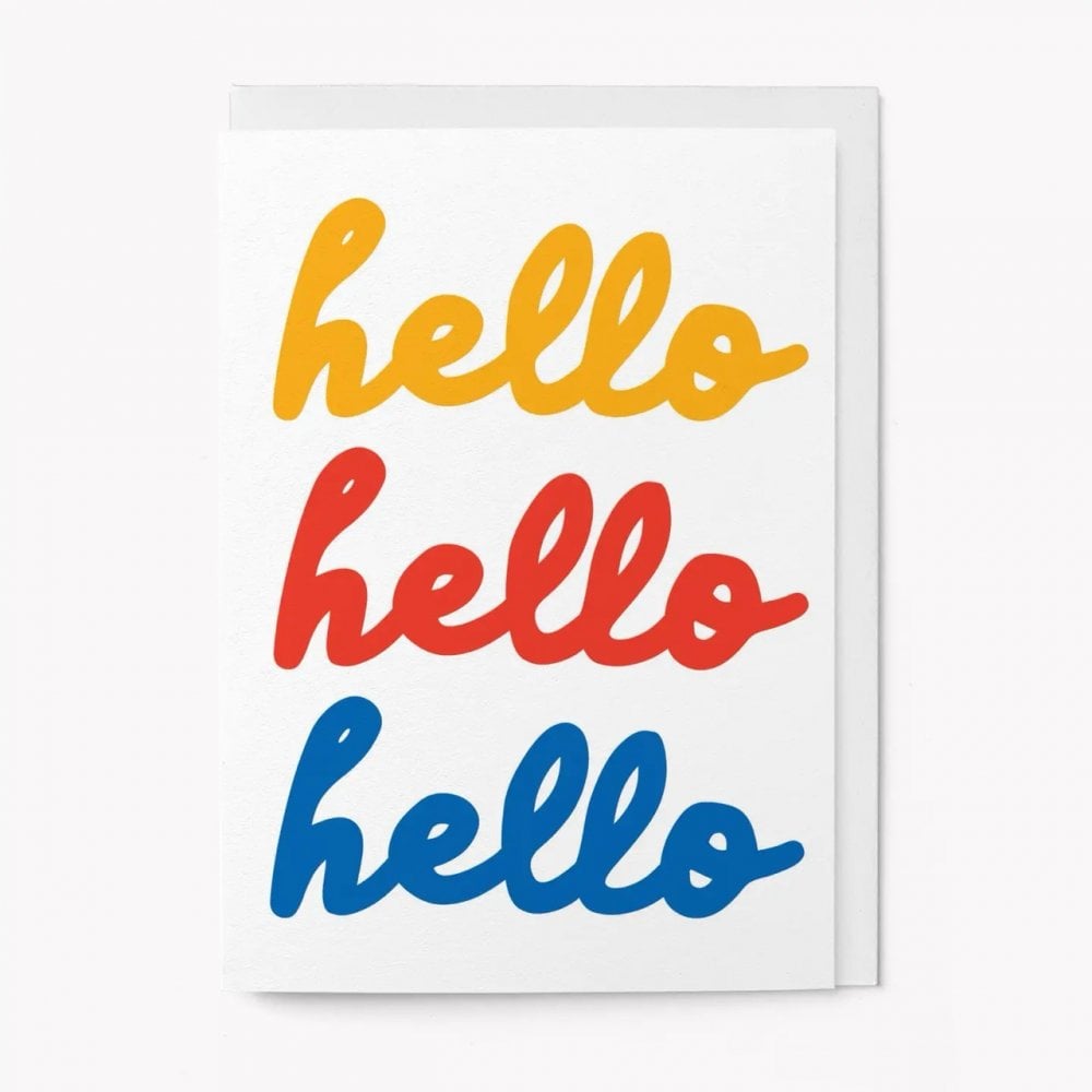 HELLO HELLO CARD