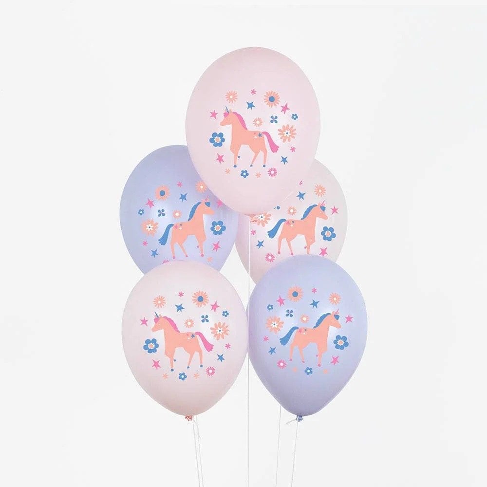 5 BALLOONS - MAGICAL UNICORN